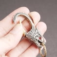 thumbnail image 4 of KAKOWELY 1 Pc Key Buckle Dragon-head Key Chain Key Clasp Waist Buckle Retro Key Holder,2.66"X0.94"X0.59", 4 of 4
