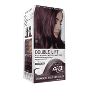 Splat Double Lift Permanent Hair Color for Dark Hair, Violet Vibes, 1 Application