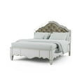 thumbnail image 2 of FOA Gavvi Glam 3-Piece Silver Wood Bedroom Set - Cal King + 2 Nightstands, 2 of 8