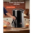thumbnail image 2 of Wax Melter For Candle Making, 10.6 Qts, Fast And Even Heating, With Easy Pour Spout And Temp Digital Display, Hourglass Base For Non-Stick Smooth Flow, Wax Melting Pot For Making Candles Soaps, 2 of 10