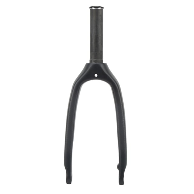 Horquilla De Fibra De Carbono, Horquilla Delantera De Bicicleta De 16 Pulgadas, Absorción De Vibraciones, Tubo Superior De 4,37 Pulgadas, Alta Resistencia Para Bicicleta Plegable ANGGREK Carbon Fiber Bike Fork