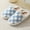 Blue, variant on House Slippers for Women Men, Plush Warm Fuzzy Slippers, Cozy Memory Foam Checkered Slippers, Bedroom Indoor Outdoor Slip on Plaid Shoes Pink 10(44)