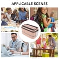 thumbnail image 4 of CHICIRIS Lunch Boxes, 1400ml Stainless Steel Lunchbox With Chopsticks Spoon, Microwave Safe, Portable 2 Layer Bento Boxes For Students, Office Workers, 4 of 8