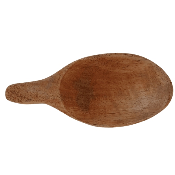 47th & Main Mango Wood Kitchen Scoop Spoon, 4.25 x 1.75-Inches, Natural