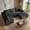 Dark Gray, variant on KCGKCG 106" Cloud Sectional Couch with L Shape Chaise, Modern Frameless Modular Sofa with Cup Holders, Higher 17.7" Seat Height, 32D Pure Foam, No Assembly for Apartment