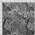 thumbnail image 4 of oneOone Polyester Lycra Medium Gray Fabric Abstracts Fabric For Sewing Printed Craft Fabric By The Yard 56 Inch Wide, 4 of 6