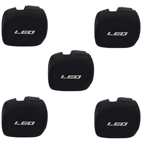 5X Super Light and Strong Neoprene Drum Fishing Reel Bag Protective Case Reel Cover for Reel Case