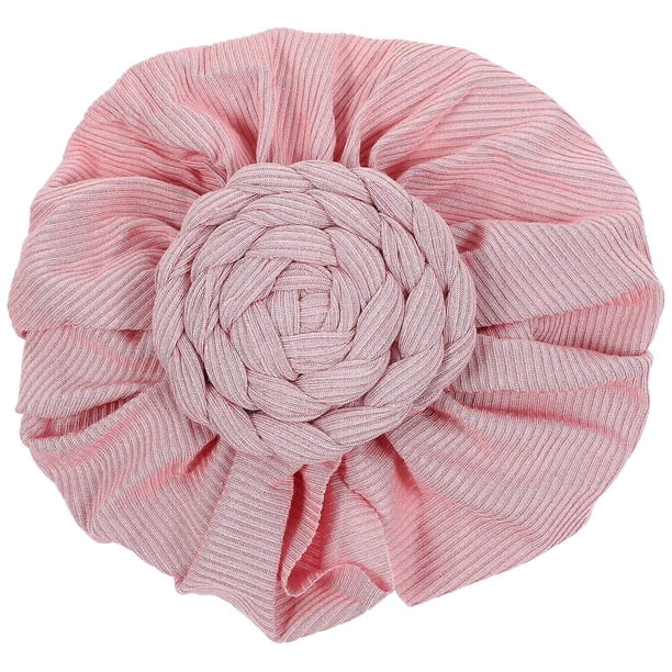 Chic Baby Girl Headgear For Outdoors In Spring Summer Featuring Cotton Material In Pink 1Pack