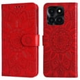 thumbnail image 1 of Funda tipo cartera GANGXUN para Honor X6A , diseño girasol, cuero PU, soporte, cierre magnético, tarjetero, 1 of 5