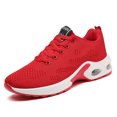 thumbnail image 1 of Zapatos Deportivos Con Colchón De Aire Para Mujer, Zapatillas Deportivas Transpirables Con Cordones En La Parte Superior Baja, Zapatillas Informales Para Correr Al Aire Libre, 1 of 4