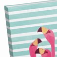 thumbnail image 5 of Creative Products Retro Flamingo Heads 12x12 Canvas Wall Art, 5 of 5