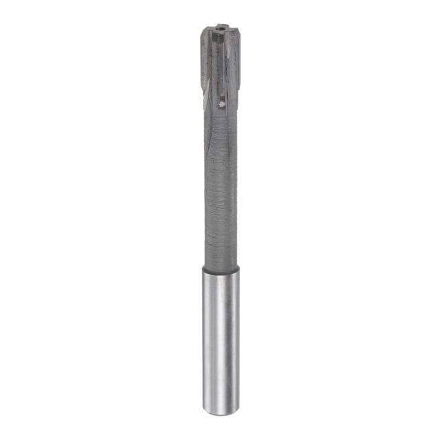 Mandril Escariador 9,7mm H7 Carburo Punta Rectas Flautas Redondo Vástago Torno Máquina Fresado Cortador