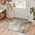thumbnail image 4 of GENIMO 5'x7' Area Rug for Living Room, Machine Washable Non Slip Low Pile Rug for Bedroom Dining Room, Abstract, Muted Multicolor, 4 of 5