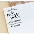 thumbnail image 3 of Printtoo Personalized Black Self Inking Address Stamp Custom Future Rubber Stamper-60 x 40 mm, 3 of 6