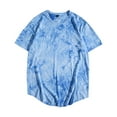 thumbnail image 1 of adviicd Chemises Décontractées pour Hommes en Coton à Manches Courtes Col Rond T-Shirts Graphiques Hauts Bleu Ciel,TTG, 1 of 3