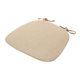 thumbnail image 5 of Cojín de silla antideslizante extraíble, cojín de asiento suave, cojín de asiento para el hogar Beige, 5 of 9
