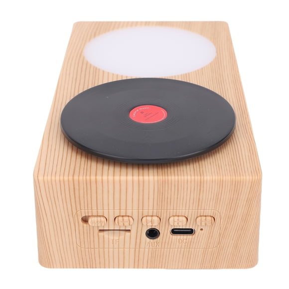 Record Player Speaker, 3 Playback Modes Speaker for Home