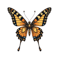 thumbnail image 6 of Realistic Butterfly Stickers, Waterproof Butterfly Sticker for Water Bottle Laptop Phone Cases Planner Skateboard Luggage Helmet Party Favor Decor, Ideal for Adults Teens Teacher Rewards, 6 of 8
