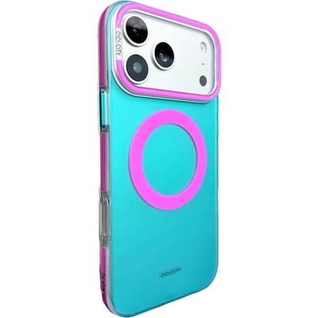 Colorful Lightweight Magnetic Case for iPhone 17 Pro Max, Compatible with MagSafe, Ultra-Thin Protective Cover for Women & Girls Drop Resistance Wireless Charging Compatibility,A
