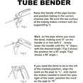 thumbnail image 4 of Dobladora de tubos universal, herramienta de alta calidad para doblar ángulos con precisión, construcción de aluminio resistente, compatible con tubos redondos de cobre, aluminio y latón (1/8 pulg.,, 4 of 5