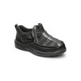 thumbnail image 2 of Dr. Comfort Edward-X Men's Casual Shoe: 8.5 Medium (M/2E) Black Velcro, 2 of 5