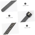 thumbnail image 2 of 5pcs Sizing Class Check Sizer Women's for Reusable US Size Black Multisizer Ladies Measure Belt Ring Plastic Measurement Tool Measuring Ruler Women Lap Suppliesblack Gauge Finger, 2 of 5