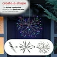 thumbnail image 5 of Alpine Corporation 16" Iron Twig Light-Up Snowflake Holiday Ornament, Multicolor, 5 of 15