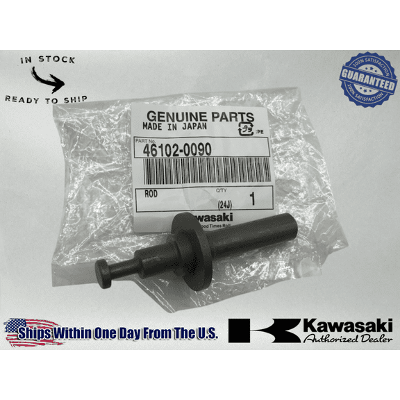 Kawasaki Genuine OEM 2005-25 NINJA ZX-6R RR CLUTCH RELEASE ROD 46102-0090