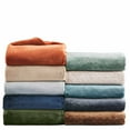 thumbnail image 7 of Better Homes & Gardens Textured Velvet Plush Soft Fleece Throw Blanket, Oversized, Green River, 7 of 7