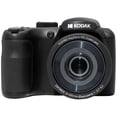 thumbnail image 3 of Open Box Kodak PIXPRO AZ255-BK 16MP Digital Camera 25x Optical Zoom 24mm Wide Angle Lens Optical Image Stabilization 1080P Full HD Video 3" LCD Vlogging Camera (Black) -, 3 of 8