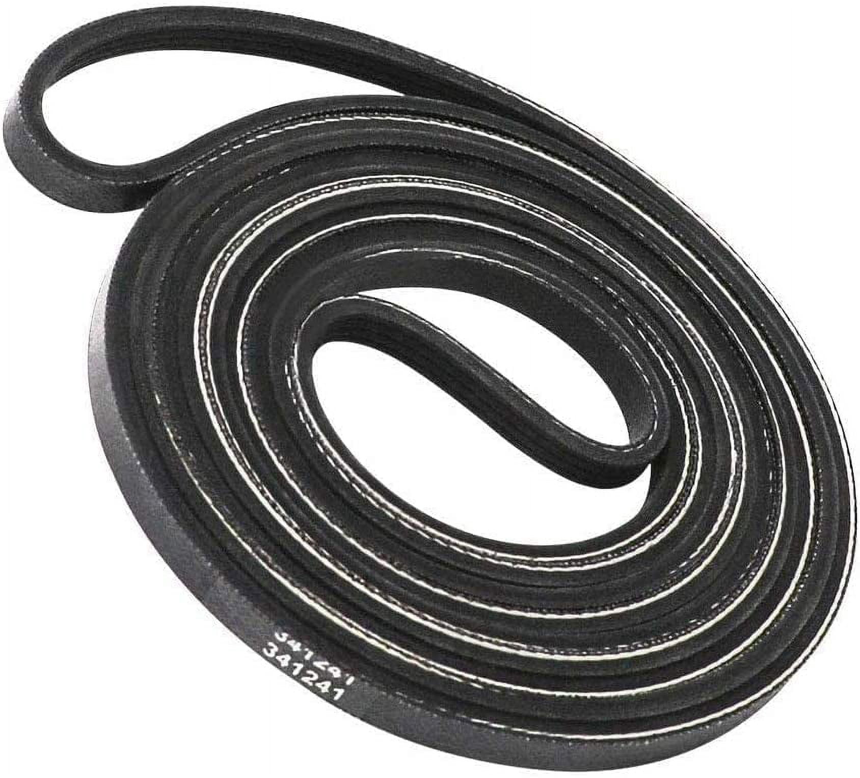 Scaroo 341241 Dryer Drum Belt Compatible Whirlpool Replaces 345473 5-Pack
