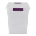 thumbnail image 3 of Sterilite 17631706 27-Quart ClearView Latch Box Storage Tote Container (60 Pack), 3 of 8