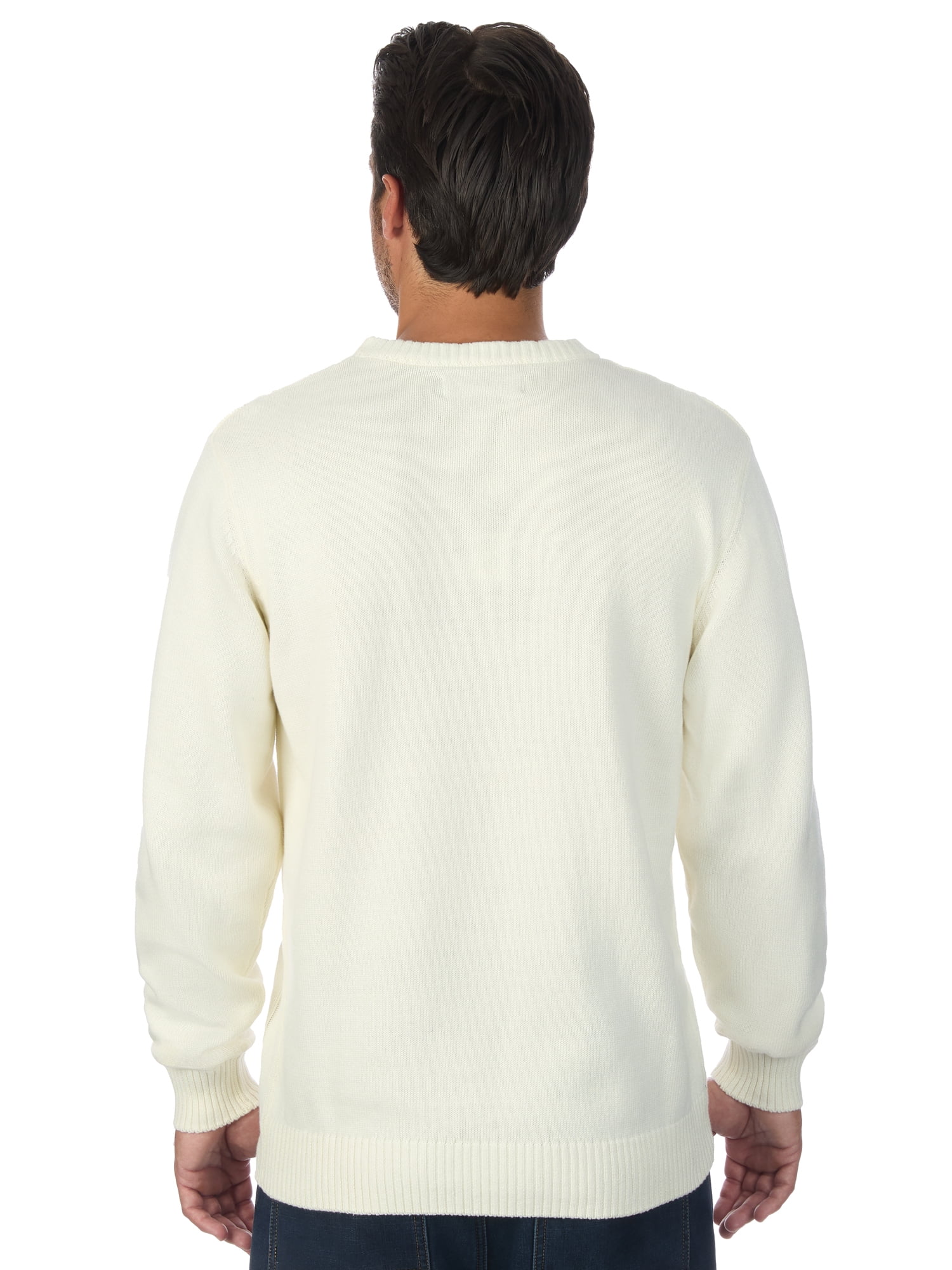 U.S. Polo Assn. Men's Crew Neck Cable Sweater