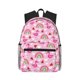 thumbnail image 1 of Easygdp Cute Flamingo Mochila Casual para Portátil, Mochila para Escuela, Viajes, Negocios, 1 of 6
