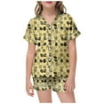 thumbnail image 2 of WEAIXIMIUNG Kid DIY Hand Painted Homewear Set Colouring Pajama Sets For And Girl Can Play With And Wea 110, 2 of 5