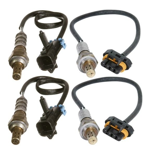 Maxfavor 4X O2 Oxygen Sensor for GMC Yukon 5.7L 7.4L, Chevrolet C1500 1996-2002 Upstream Downstream