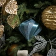 thumbnail image 6 of Vickerman 6" Periwinkle Candy Glitter Swirl Diamond Christmas Ornament, 6 of 6