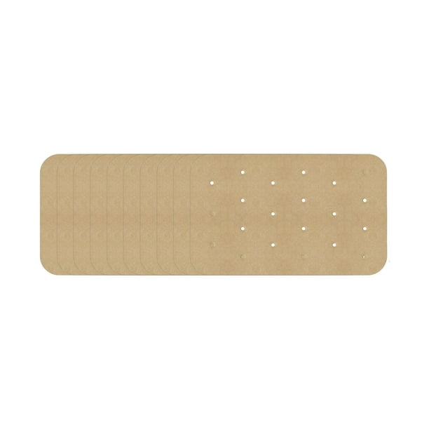 Ounissouiy Paquete de 100 forros para freidora de aire para microondas, papel de aceite para hamburguesas, antiadherente, para el hogar, comedor, Bar, Cocina y Comedor 20.5x14cm Ounissouiy HA072063-02