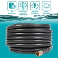thumbnail image 3 of Gilmour Flexogen Heavy Duty Garden Hose  5/8 in x 100 ft, Leak-Proof Brass Couplings, Kink Resistant 8-Layer Design, 500 PSI, Made in USA, 3 of 6