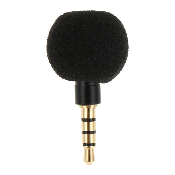 Mini MIC Handheld Mini Portable Micrófono de grabación de audio de micrófono de micrófono de micrófono de 3.5 mm