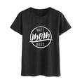 thumbnail image 4 of Xuanfei Women Wife Mom Boss Letter Print Short Sleeve T-Shirt, 4 of 7