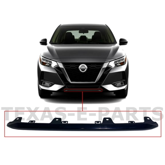 2020 2021 2022 2023 Compatible with Sentra Front Bumper Lower Molding Trim Valance