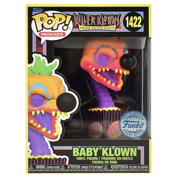 Pop! Killer Klowns Baby Klown Black Light Special Edition Vinyl Figure