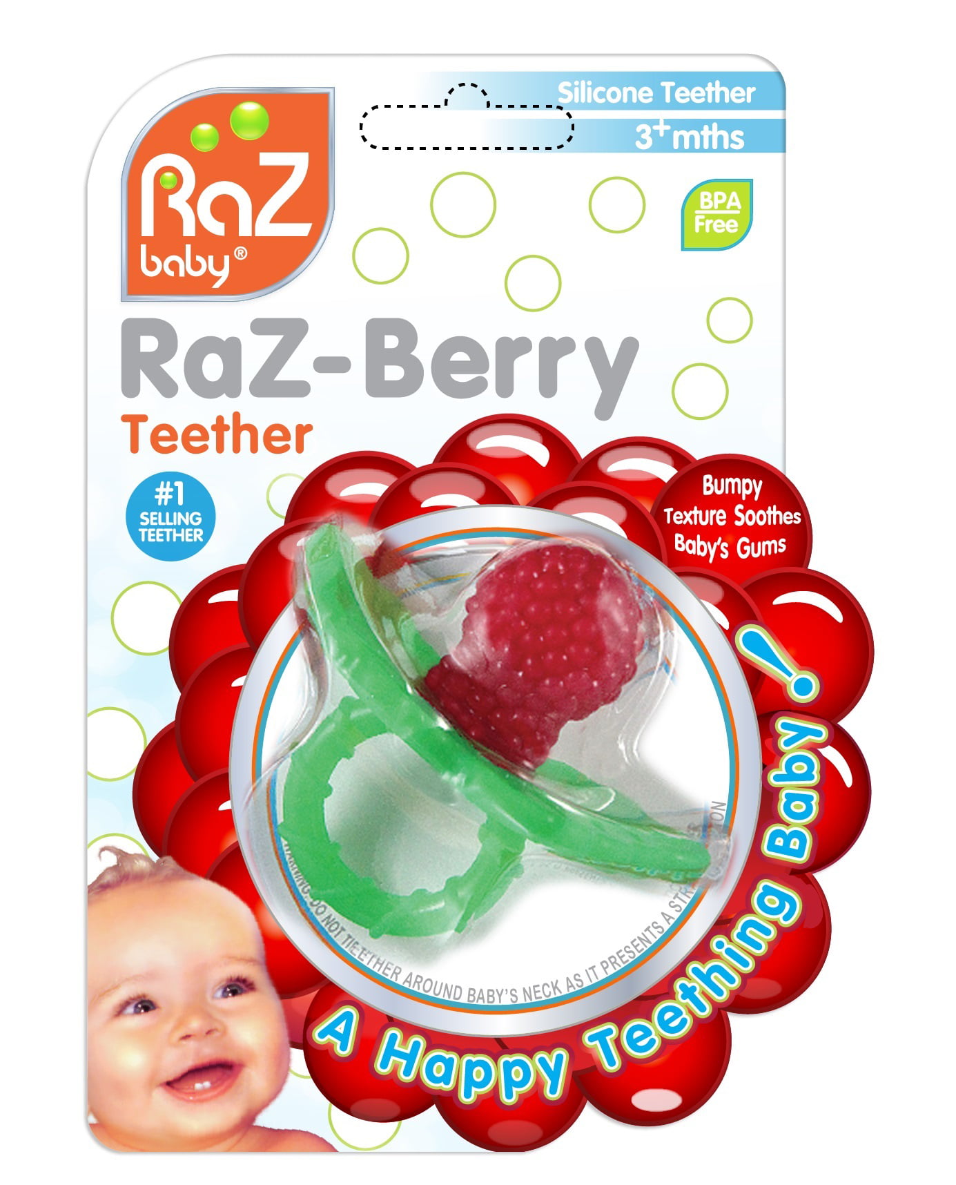 raspberry teethers