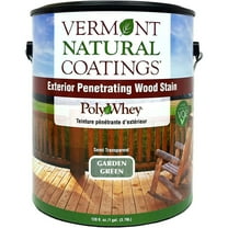 Vermont Natural Coatings PolyWhey Exterior Penetrating Stain Garden Green gal