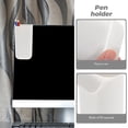 thumbnail image 3 of Homoyoyo Grey PP Pen Holder with Adhesive for Desktop Organizers and Under Monitor Storage, 3 of 6