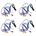 thumbnail image 1 of 4X Tapones para los Oídos Auriculares Bluetooth para el Trabajo, Supresión de Ruido, Protección Auditiva, Sitios de Construcción, Lugares Ruidosos Azul, 1 of 5