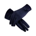 thumbnail image 2 of Touchscreen Winter Gloves Fleece Lined Windproof Womens Cold Weather Driving Outdoor Gloves, 2 of 7