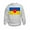 Ash Gray, variant on CafePress - National Flag Of ??????? / Ukraine High Sweatshirt - Kids Sweatshirt, Youth Crew Neck Sweatshirt