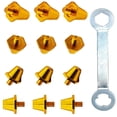 thumbnail image 6 of Aluminum Alloys Soccer Studs Pack Nonslip Replacement Football Shoe Spikes, 6 of 13